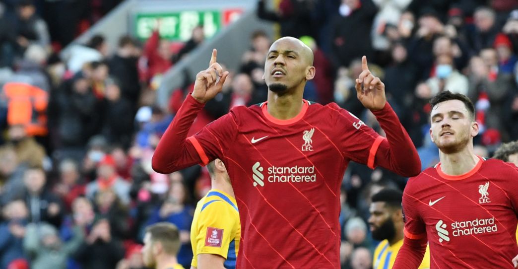 Fabinho Delighted With His Brace On More Than Special Day