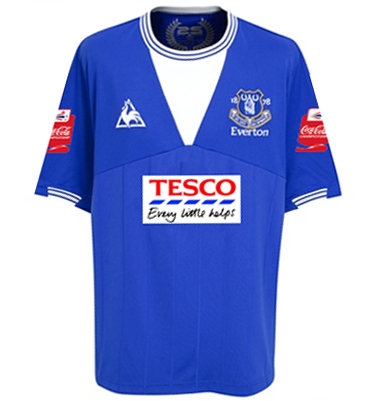 Everton 2010 hot sale kit