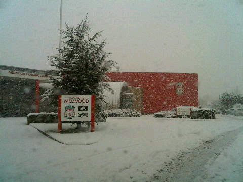 Snowing in Melwood