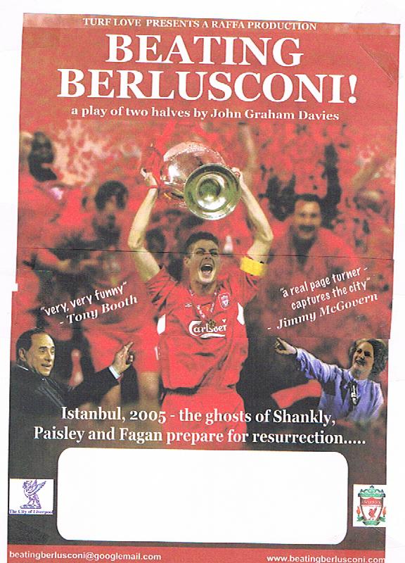 Beating Berlusconi poster pre-label