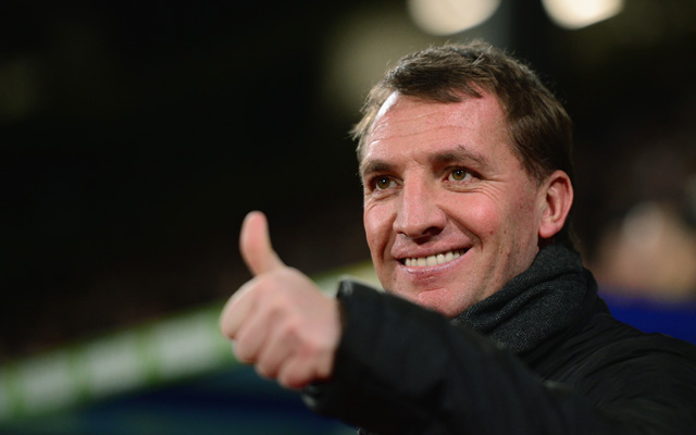 (Video) Grinning Brendan Rodgers laughs off interviewer’s penalty taker question