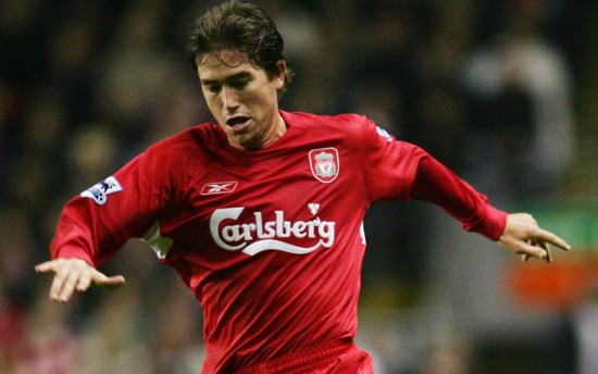Harry Kewell of Liverpool