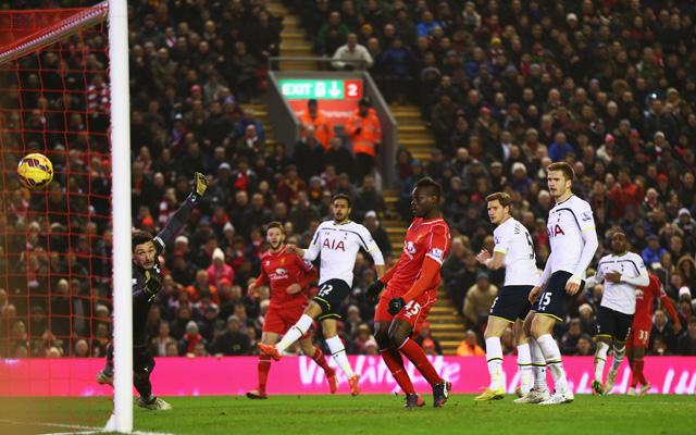 (Image) Mario Balotelli DID crack a smile after securing win over Tottenham…