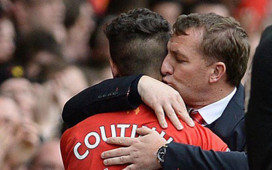 Philippe Coutinho, Brendan Rodgers