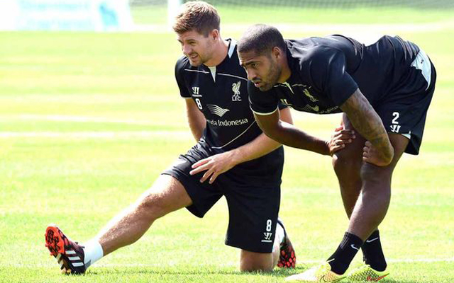 Liverpool linked with long-term replacements for Glen Johnson and Steven Gerrard
