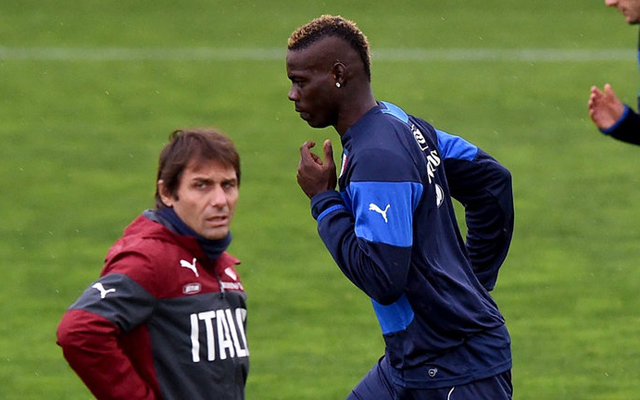Italy manager Antonio Conte upset by Mario Balotelli’s lack of playing time for Liverpool