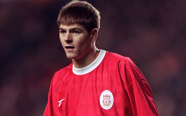 Steven Gerrard debut