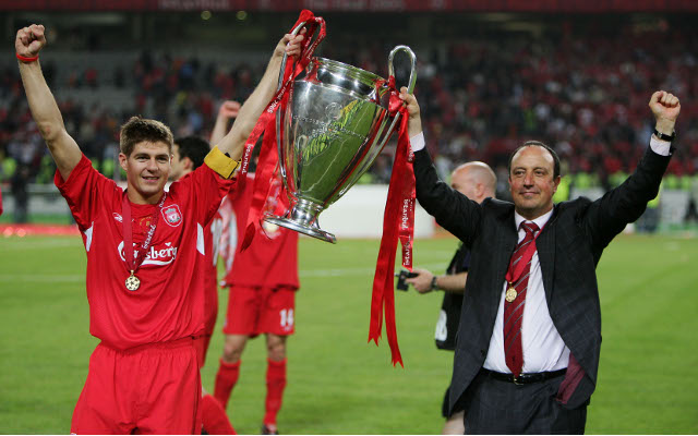 benitez champions league