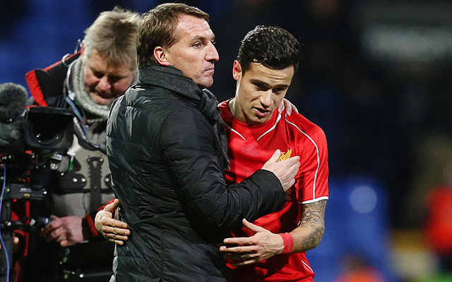 Philippe Coutinho confident Brendan Rodgers will help Liverpool progress