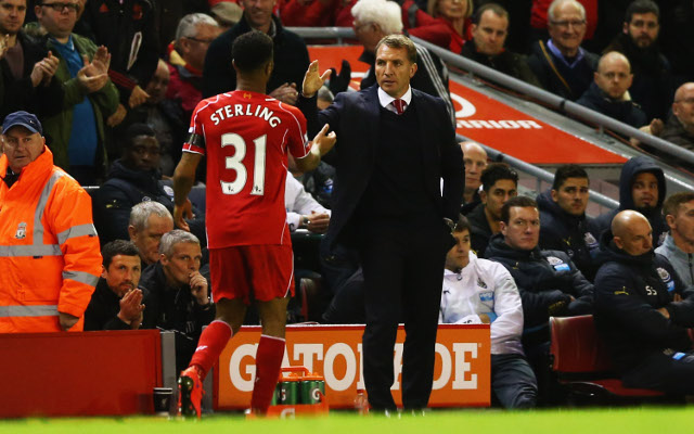 Brendan Rodgers explains decision to leave Raheem Sterling out of starting line up