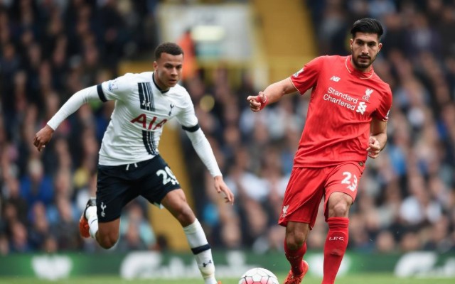 Emre Can v Tottenham