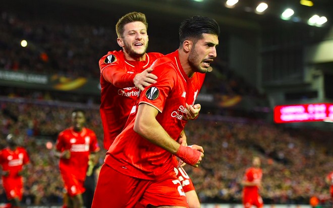 Emre Can Adam Lallana