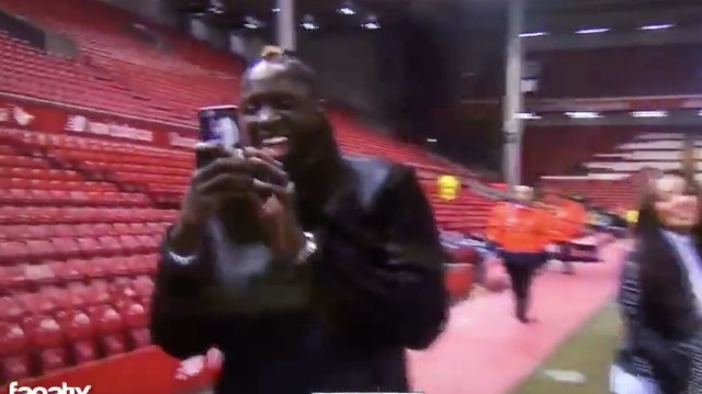 (Video) Mamadou Sakho being bonkers again as he randomly bumps into team-mate on Paris scooter