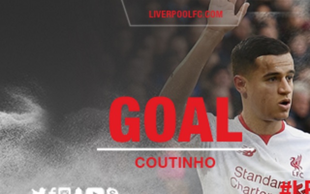 (Video) Coutinho bags ultra cheeky free-kick for Liverpool v West Ham
