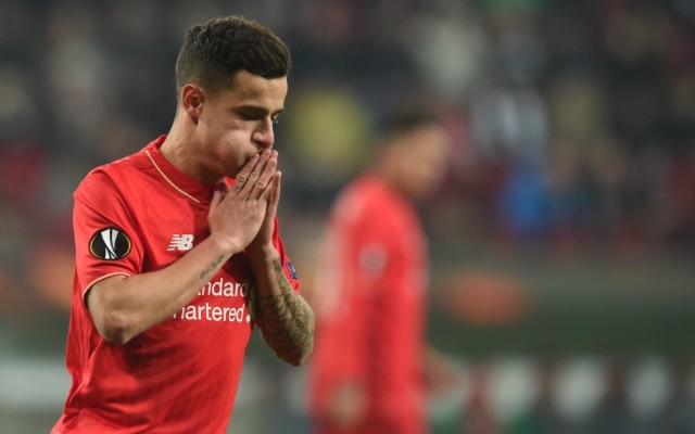 Coutinho’s comments worry Reds: ‘I miss winning Cups’