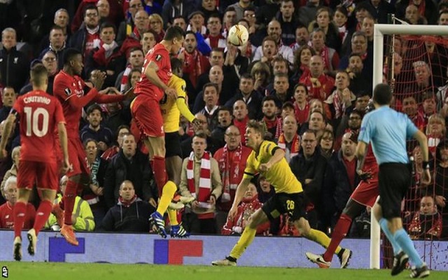 (Video) Liverpool 4-3 Dortmund full highlights: Lovren sinks the Germans in dramatic fashion