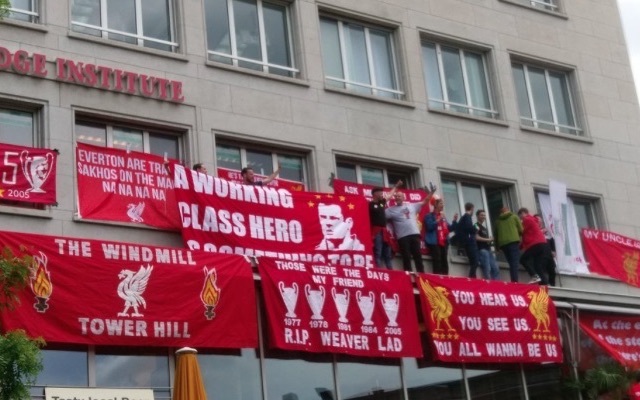 Pictures & videos: ‘The best of the Basel streets’ – Liverpool fans take over Swiss city