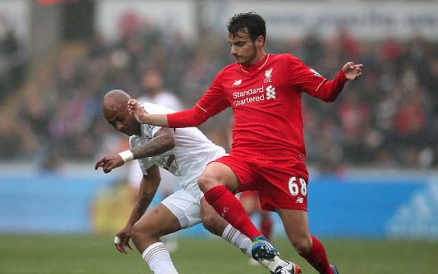 Pedro Chirivella Liverpool v Swansea