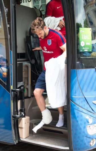 Adam Lallana ankle