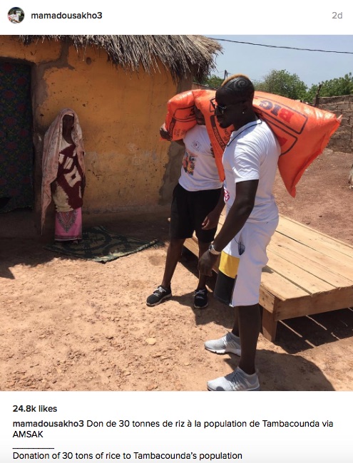 Mamadou Sakho Instagram