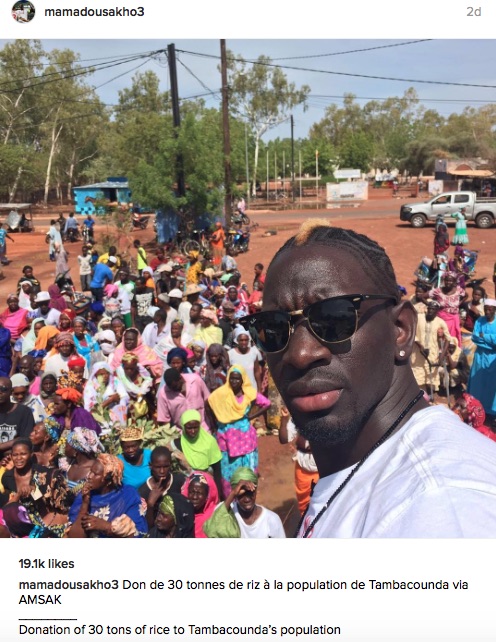 Mamadou Sakho Instagram