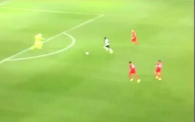 (Video) Watch Karius display brilliant sweeper-keeper skills to save Hendo’s blushes