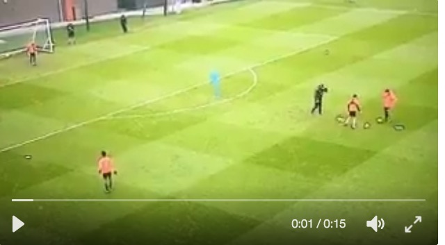 (Video) Kevin Stewart has scored the best goal you’ll ever, ever see in training