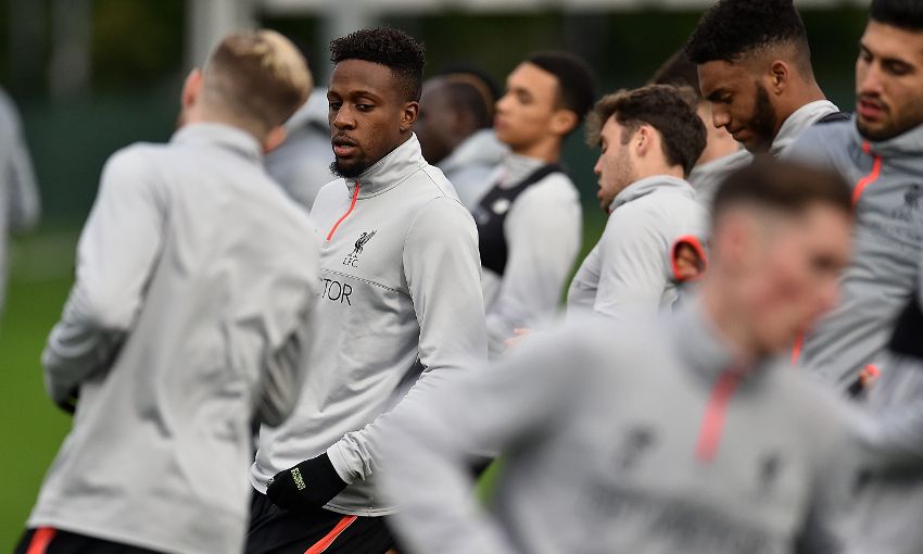 Liverpool training