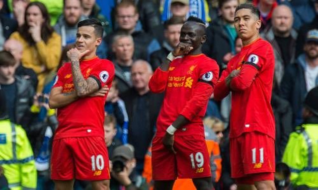 Liverpool, Roberto Firmino, Sadio Mane, Philippe Coutinho