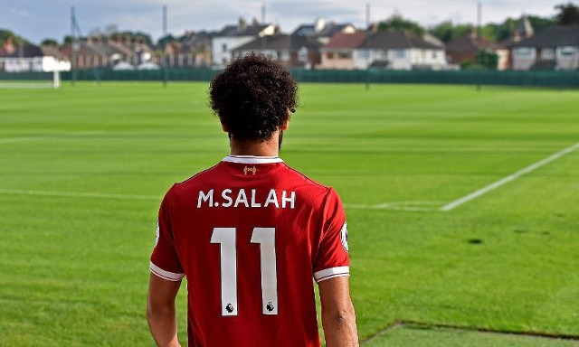 Mohamed salah liverpool outlet shirt