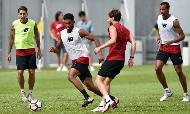 lallana training