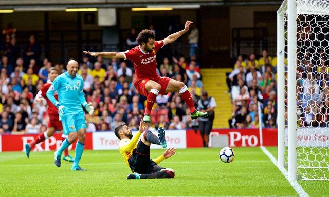 Salah scores first Liverpool goal