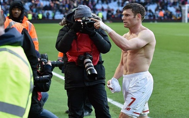 James Milner gets angry on Twitter for the first time…