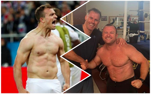 Jamie Carragher takes P*ss out of LFC signing Shaqiri