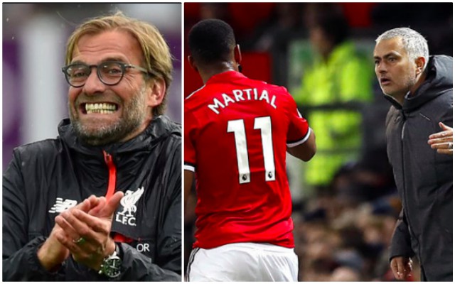 Loads of fans are making the same Martial/Klopp point after £180k fine…