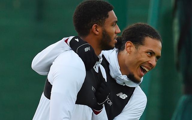 Joe Gomez, Virgil van Dijk