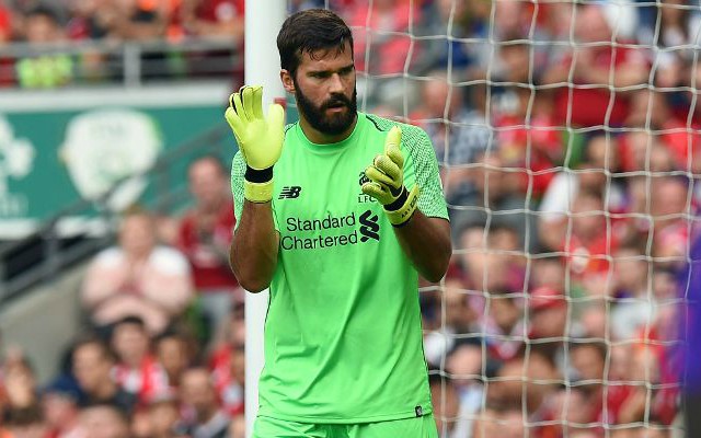 alisson liverpool napoli