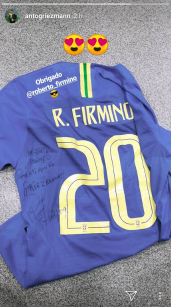 Griezmann, Firmino