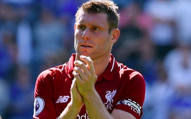 Young Liverpool fans with magnificent gesture as James Milner offers his shirt