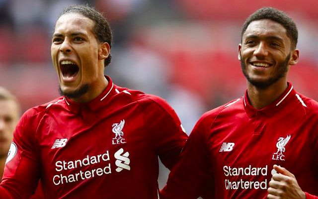 Virgil van Dijk, Joe Gomez