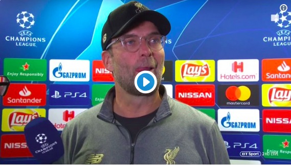 (Video) Klopp brings house down with English/German football fan comparison