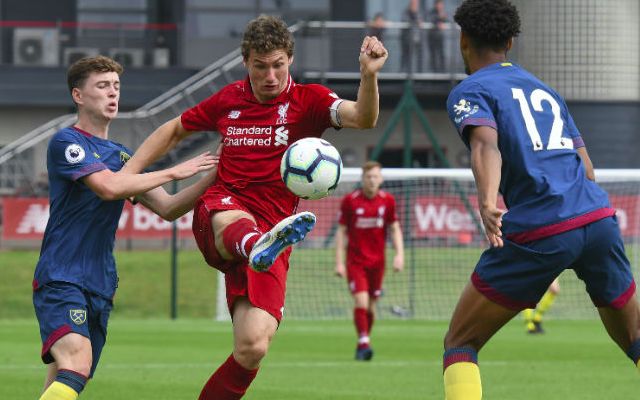 Liverpool U23s top scorer ruled out for several weeks with ankle injury
