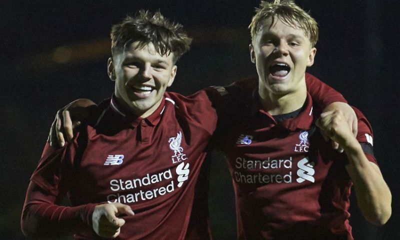 Bobby Duncan, Paul Glatzel   - image by Liverpoolfc.com