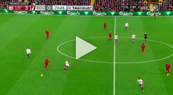 (Video) The magnificent Liverpool team move that deserved another goal vs. Bournemouth