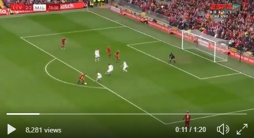 (Video) Gerrard scores sublime solo goal to seal Liverpool win in legends match