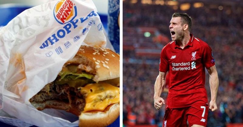 Why Burger King are tweeting about James Milner