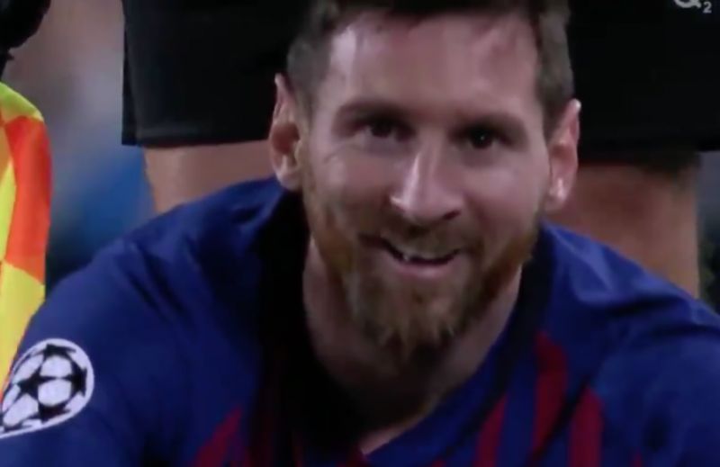 (Video) – Even Messi rolls around with fake injury as Barca show classic sh*thouse tactics