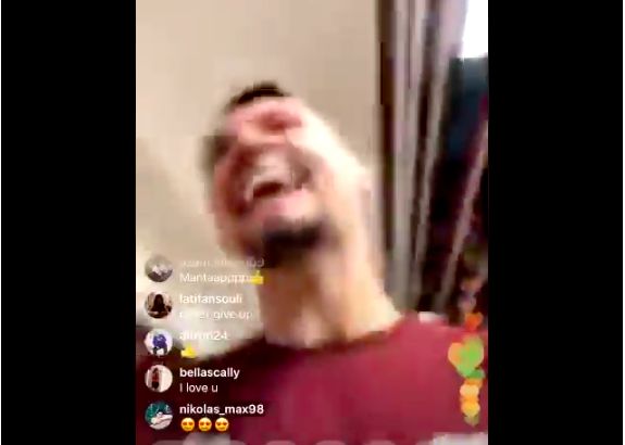 Lovren slightly loses head on Instagram live during dressing room party