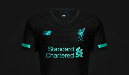 Image Liverpool s third kit for 2019 20 Black Teal strip named football kit porn by fan