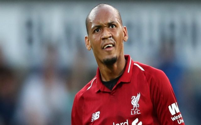 (Image) Fabinho sported new look v Tranmere in pre-season friendly